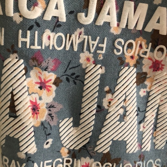 🇯🇲 Jamaica Tote Bag  With Zipper Robin Ruth - Picture 6 of 11